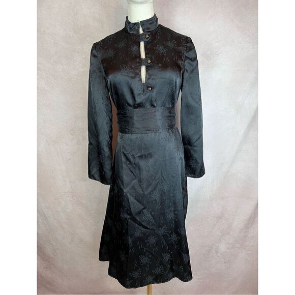 Vintage Asian Inspired Mod Dress Kimono - Picture 5 of 9